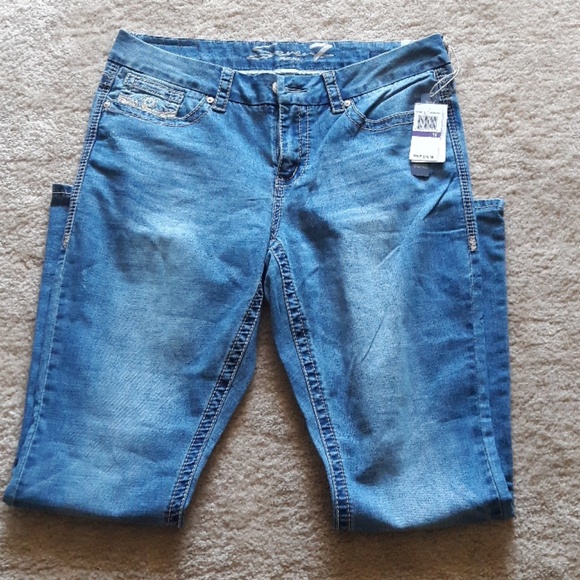 seven7 jeans nwt seven 7 bootcut size 16 poshmark seven jeans size 16